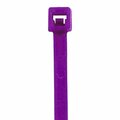 Bsc Preferred 8'' 40# Purple Cable Ties, 1000PK S-2153PUR
